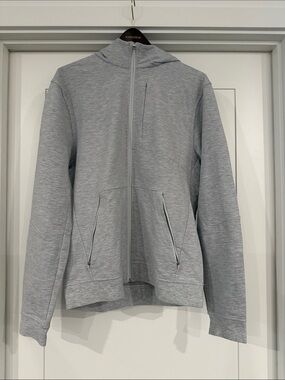 lululemon athletica Heather Gray Full-Zip Hoodie